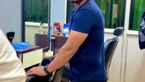 Watch till end salon funny comedy video