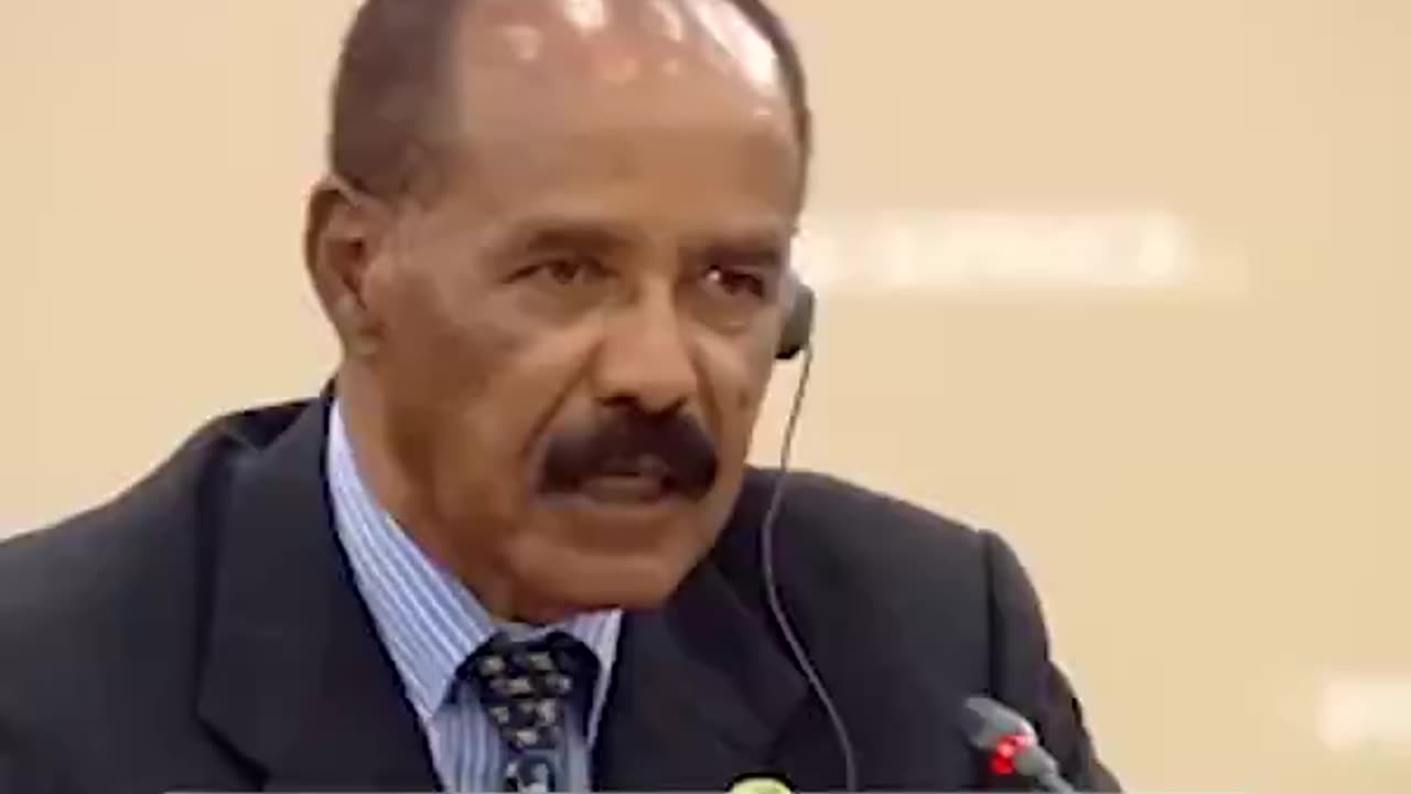 PRESIDENT OF ERITREA ISAIAS AFWERKI TALKING AT THE AFRICA RUSSIA SUMMIT - "RUSSIA WILL NEVER BE CONTAINED"