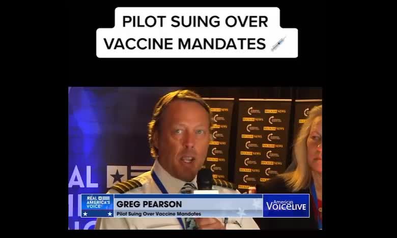 Pilots Sue Over Vaccine Mandate