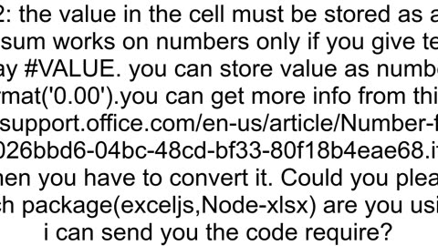 Excel formula to add numbers stored as text