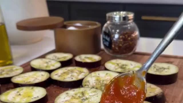 Out Of This World Cheesy Eggplant Minibites