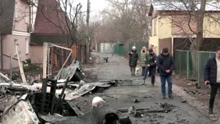 Aircraft crashes into residential area of Kyiv