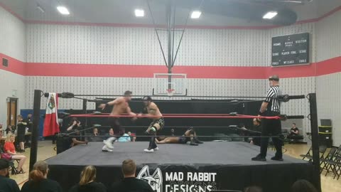 New Blood 08-05-23 Match 06-Lobo Loco Baylum vs Caleb Crush vs Zae Gates