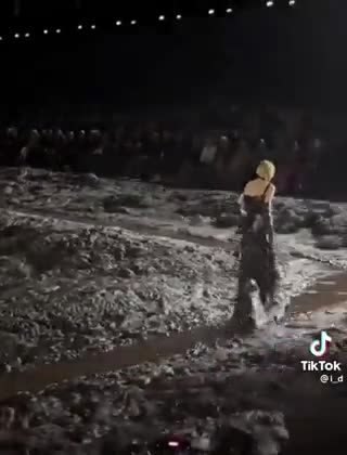 Fashion show today. A lot has really changed.