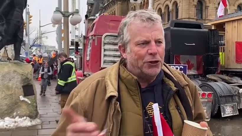 Freedom Convoy trucker says Trudeau is an embarrassment to the country