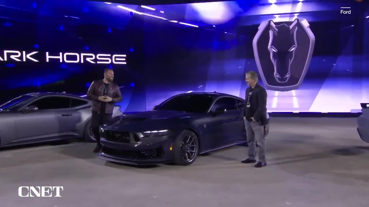 Ford Reveals High-Performance Mustang Dark Horse (Detroit Auto Show)