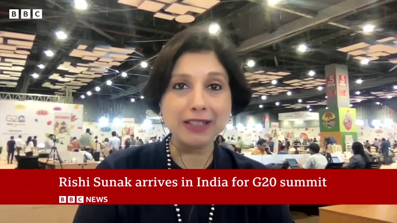 G20 summit: World leaders arrive in India's capital - BBC News