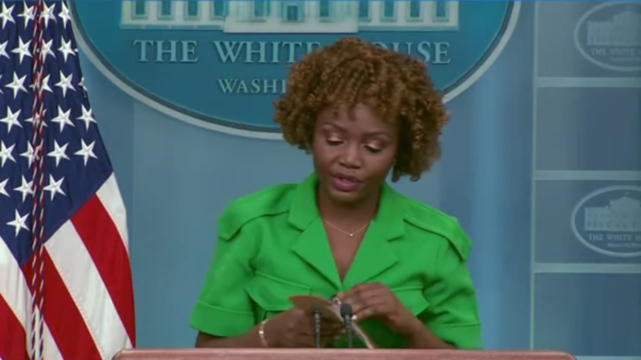 A reporter asks the WH press sec if "there are security concerns that President Trump may use this anniversary to foment anti-government sentiment" at a rally in Waco