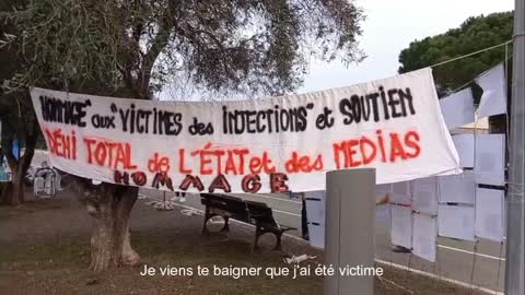 Les Masques Blancs Var-Est Sitting morts apres injection avec témoignages de proches le 12 nov 2022