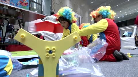 Egyptian children build climate solutions from Lego bricks