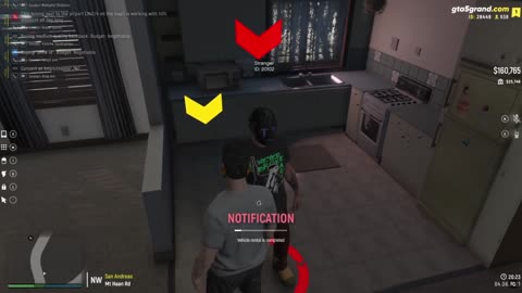 Scamer Playing In Grand RP Role Play