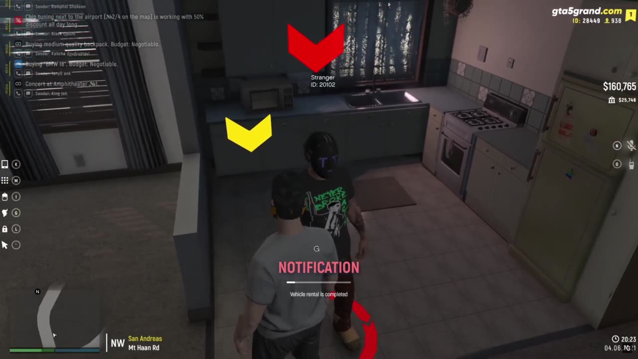 Scamer Playing In Grand RP Role Play