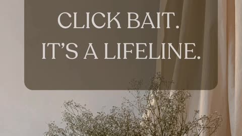 Wait! It's Click Bait!