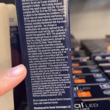 LED lights are not without health hazard