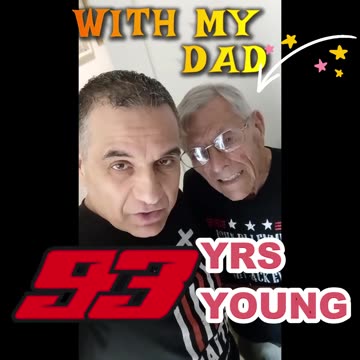 💯How to Live to 100 Healthy and Happy - My 93 Year Young Patriot Dad LETS It Rip!