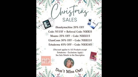 CHRISTMAS SALES! - Don't Miss Out!!! - (See Details for Details)