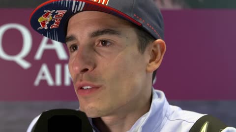 Marc Marquez after Qatar MotoGP