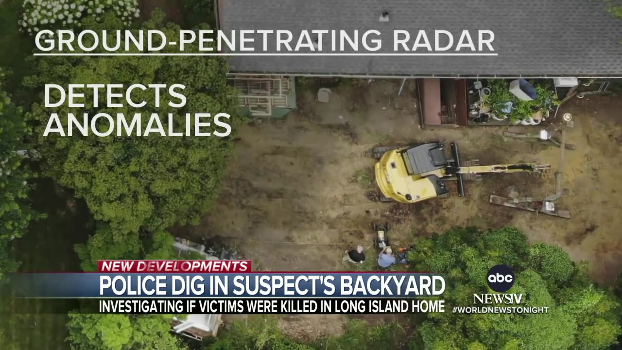 Gilgo Beach investigators dig up suspect's backyard