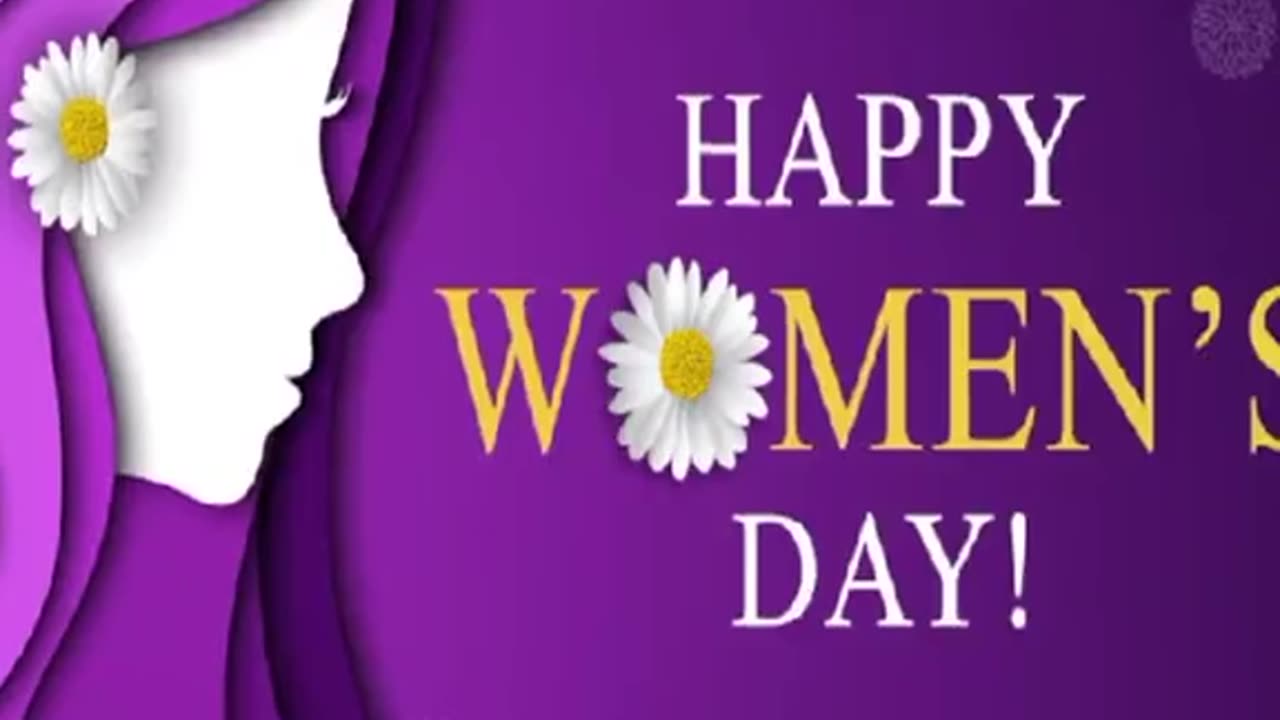 Happy International Women's Day to all the inspiring women in the world!