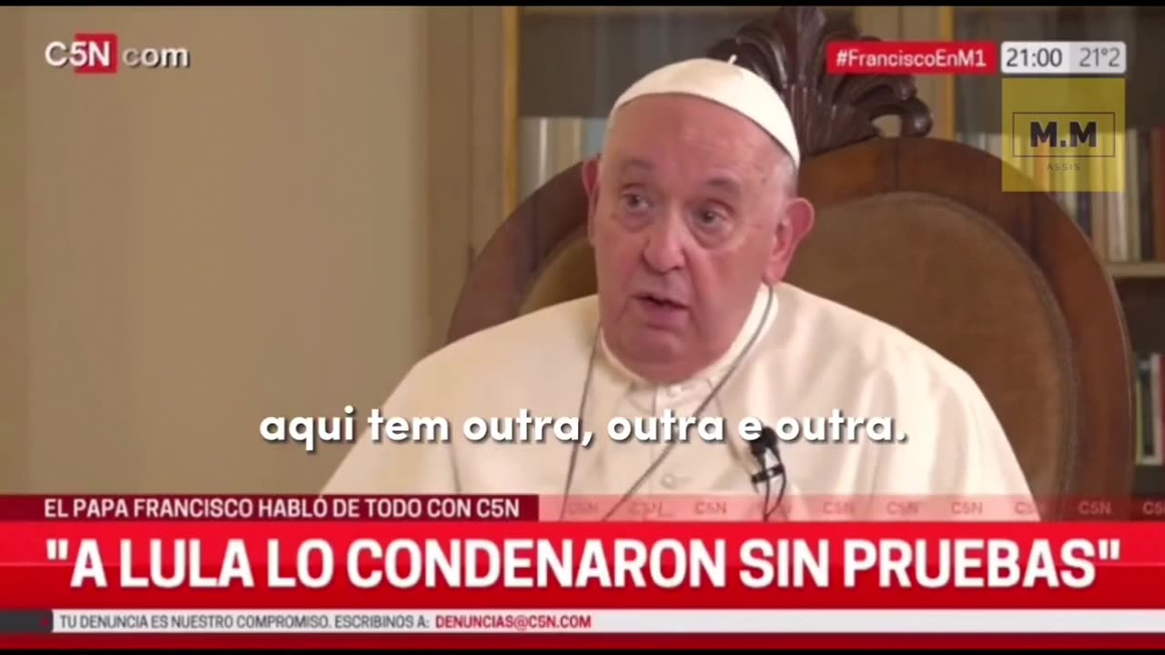 O COMUNISTA : Papa defendendo os Comunistas e a serviço da NOM