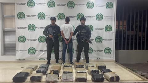 Captura delincuente con marihuana en el barrio El Llanito de Bucaramanga