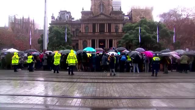 Australian Roe v Wade protesters march in Sydney