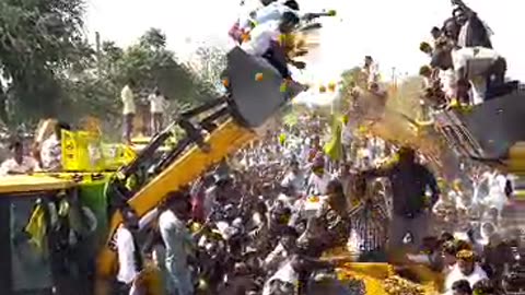 Hanuman Beniwal Jcb demo