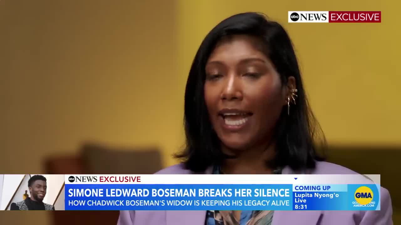 Chadwick Boseman’s widow breaks her silence in exclusive 1st interview l GMA