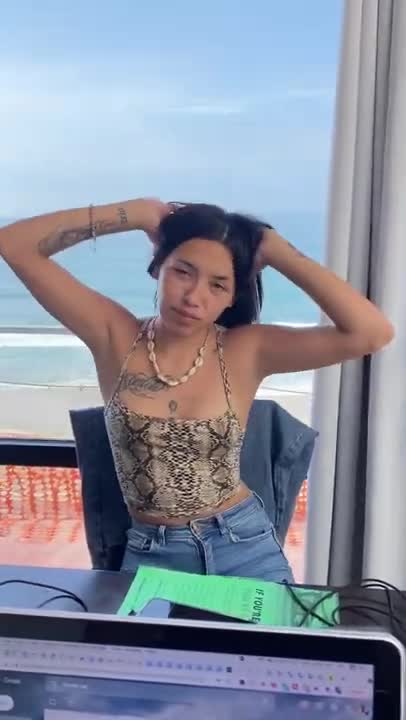 La santa rolling our joint