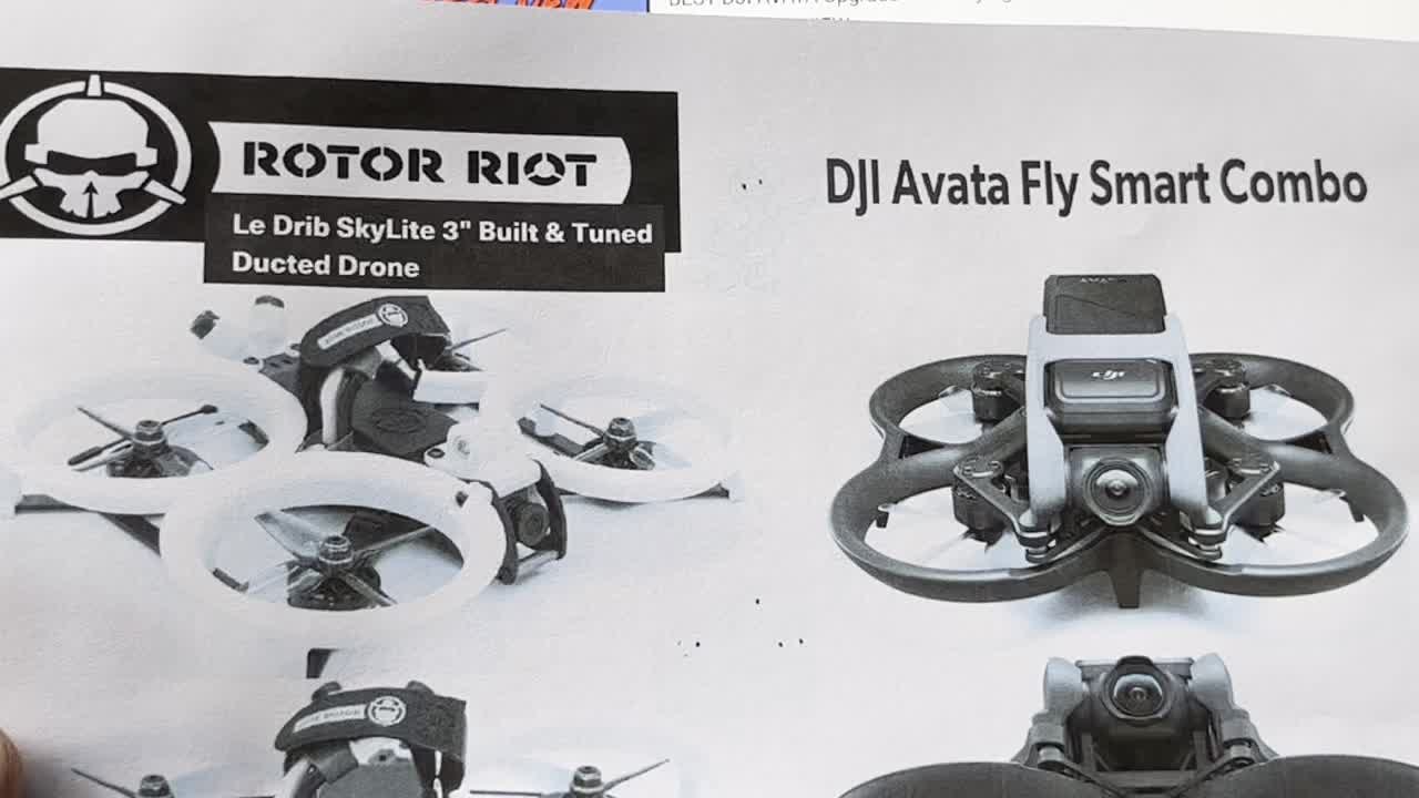 DJI Avata potential solution to tumble of doom and Halloween screech problems #comedy