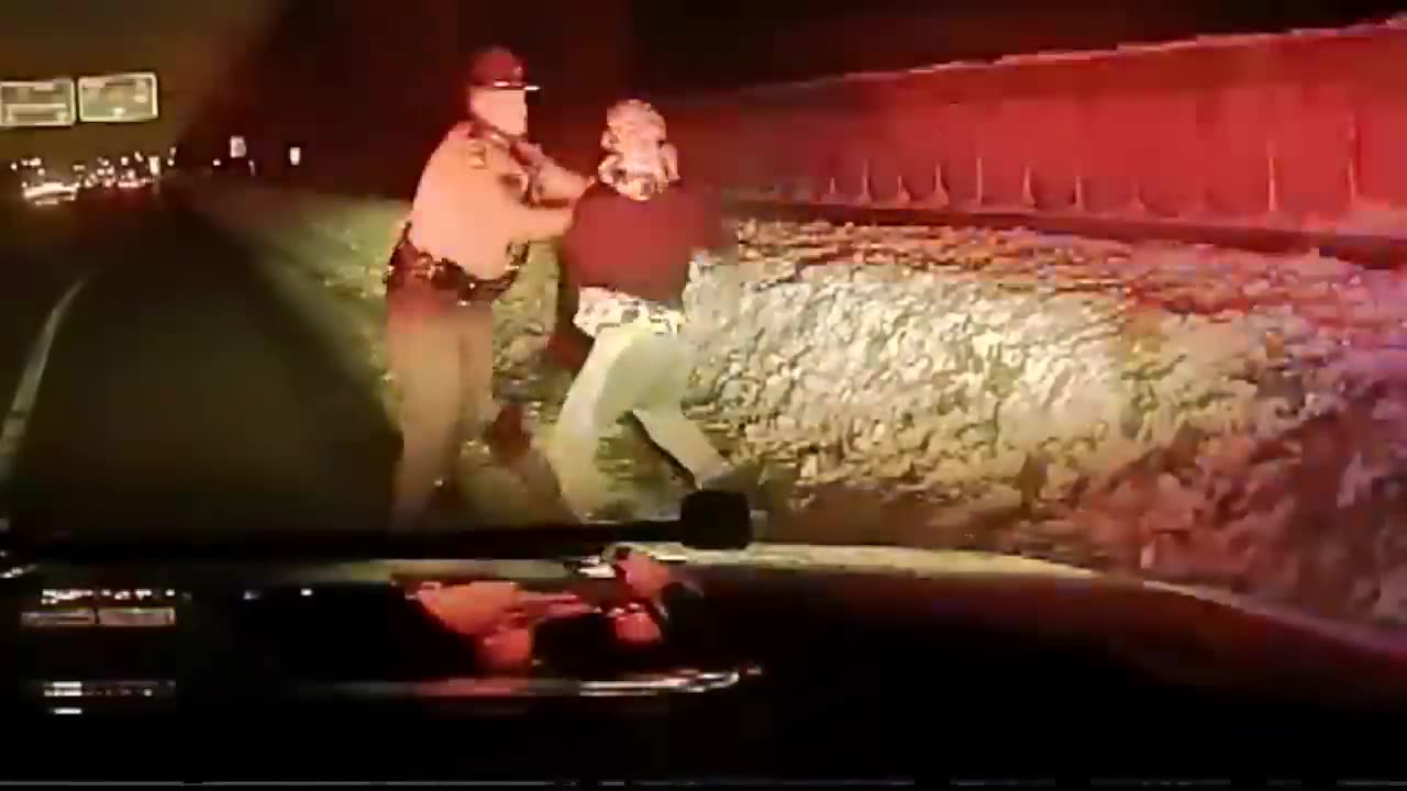 Trooper Fights for His Gun