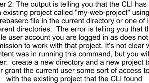 Firebase init functions returns 403 caller does not have permission