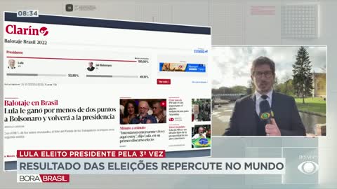 A repercussão internacional da vitória de Lula