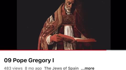 Dr David Neiman on Pope Gregory's Philosemitism