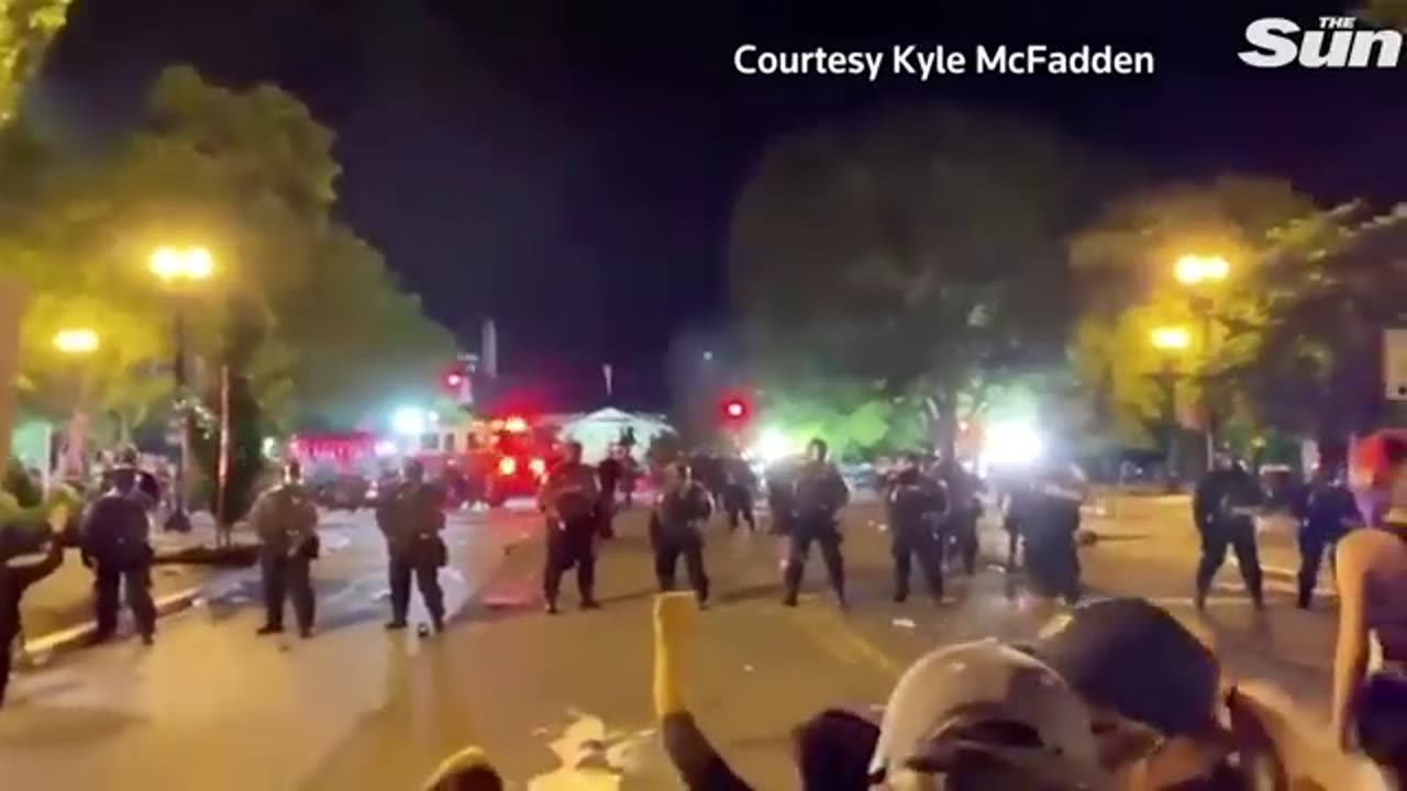 Donald Trump rushed to ‘terror attack’ bunker as violent George Floyd riots rage near White House