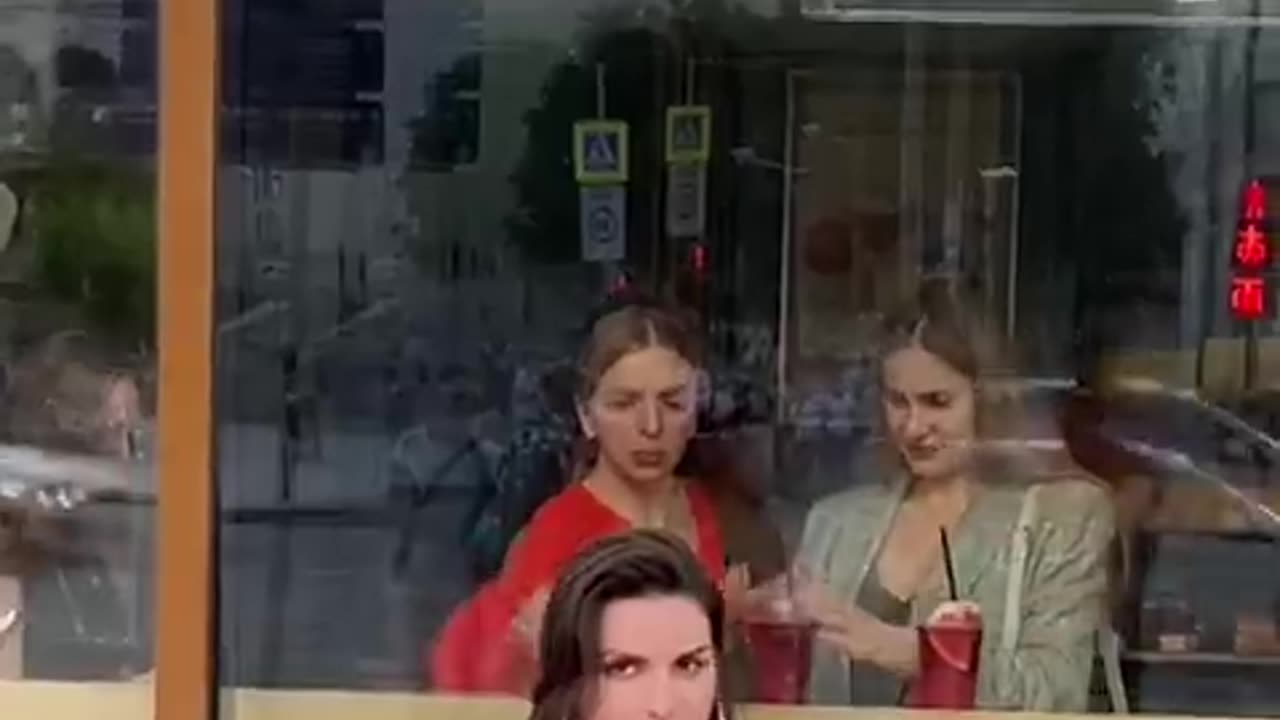 Beautiful girl in Moscow
