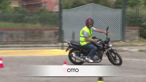 Esame pratico motociclo patente A e CIG 2 ruote