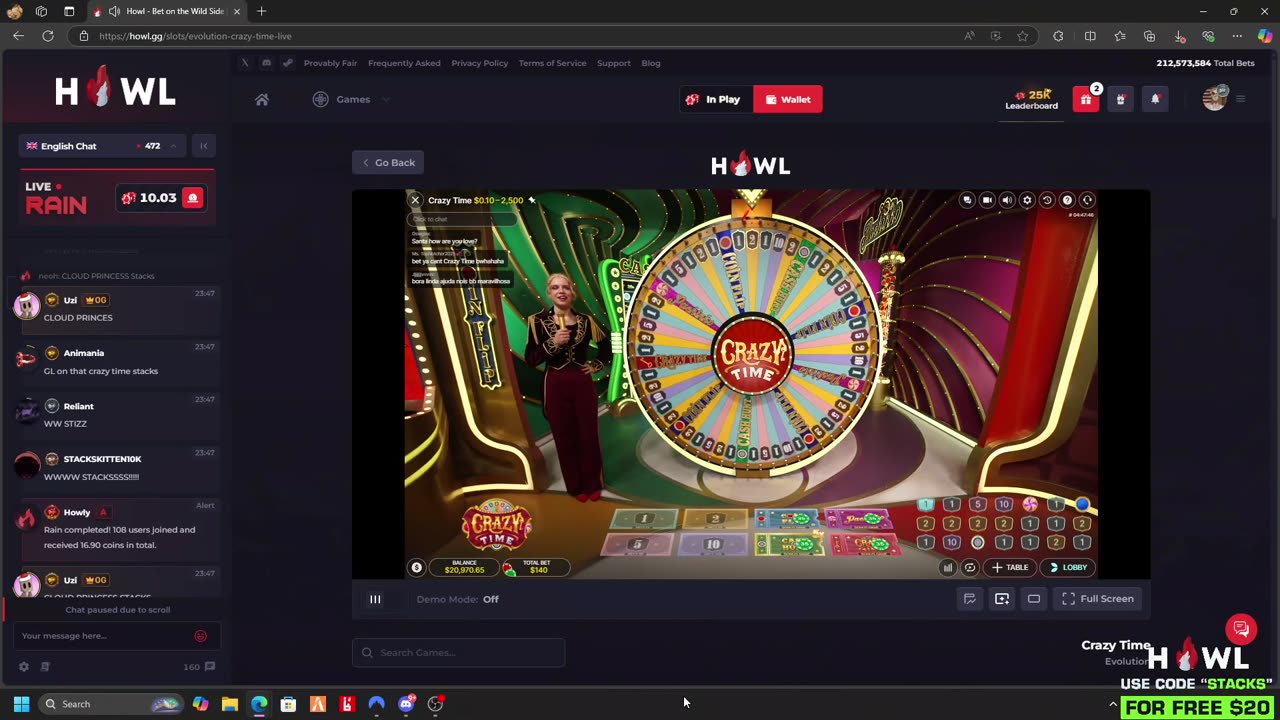 "Big Money Plays !howl" - 11-17-2024 - Stackswopo MonkeyApp & Gambling Stream