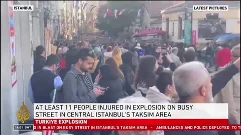 Several injured in explosion in central Istanbul: Turkish media