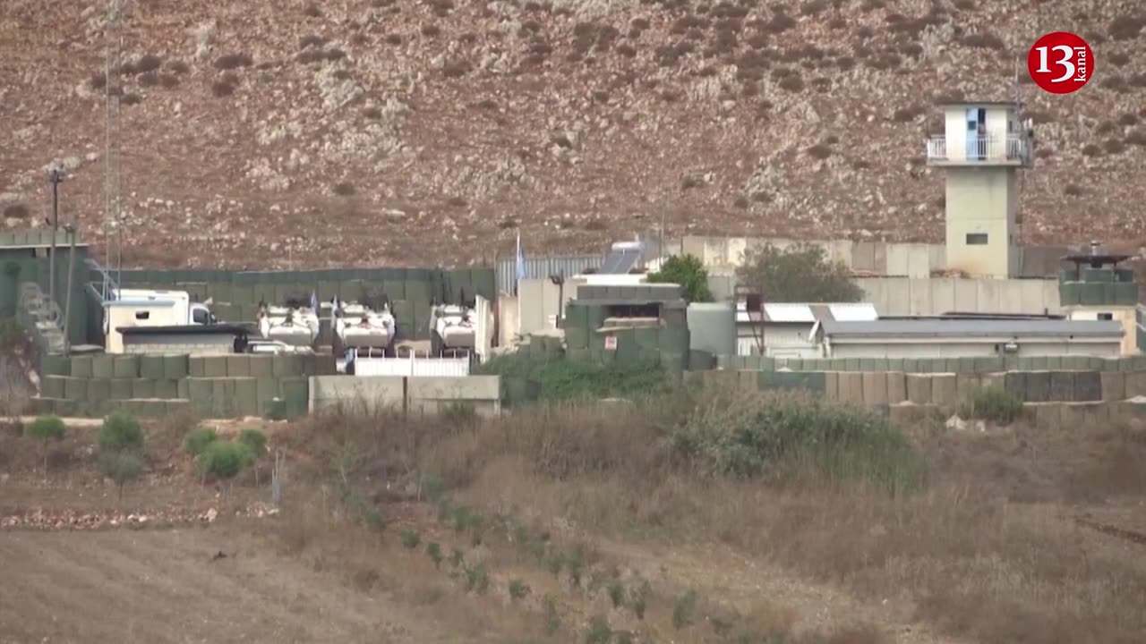 Israeli army deploy on border following Israeli shelling of Lebanon