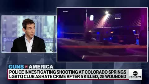 5 dead, 25 injured in shooting at LGBTQ club in Colorado | ABCNL