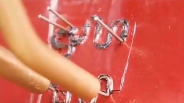Repairing cracks in automobile plastics
