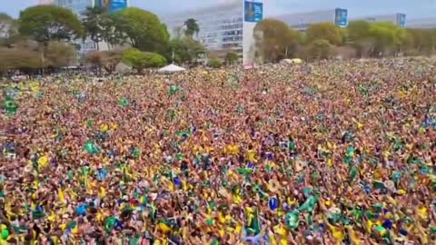 LOVE THAT BEAUTIFUL LORD'S PRAYER ON YOUR INDEPENDENCE DAY, BRASIL!! FELIZ SETE DE SETEMBRO!!!