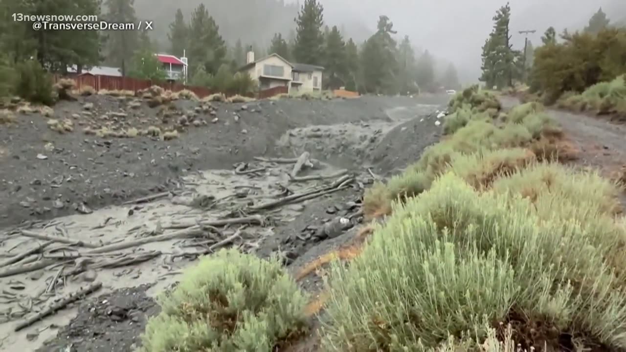 Tropical Storm Hilary lashes California and Mexico/today news