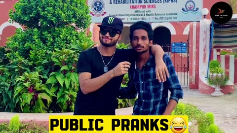 Pablic water prank video😂