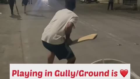 Gully cricket is❤