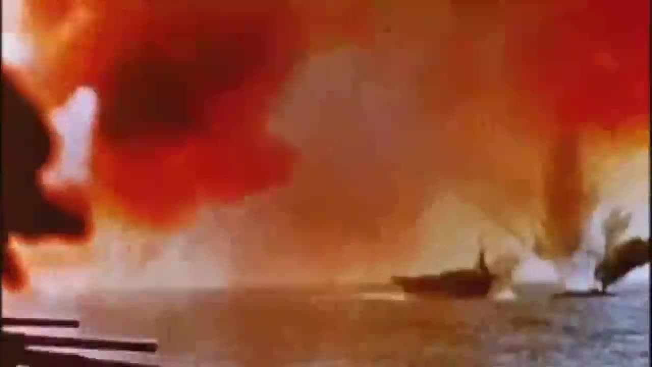 Intense WWII Kamikaze Attack