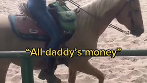 "All daddy's money"