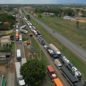 Truckers, farmers and patriots take Brazil