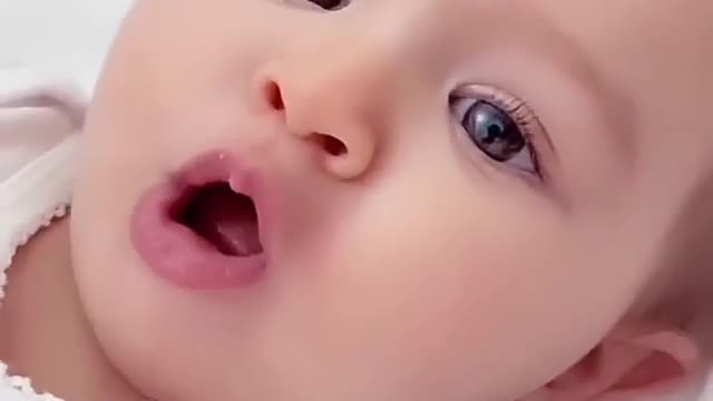 CUTEST BABY PLAYING WITH PHONE